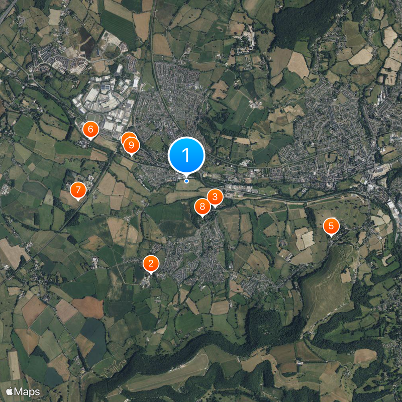 Stroud Map