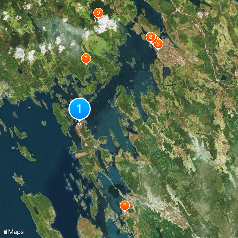 Vysotsk Map