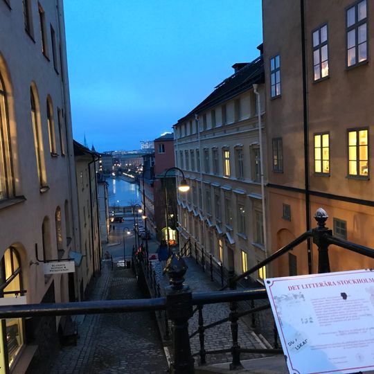 Literary sign: Gösta Friberg