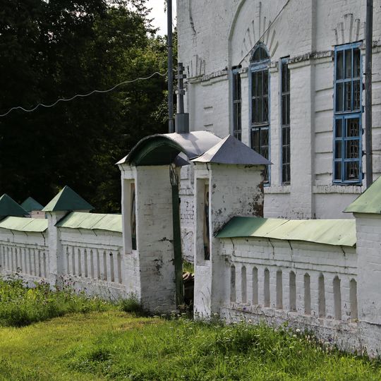 Ограда с воротами