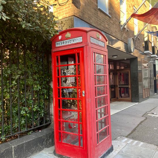 K6 Telephone Kiosk By Number 7