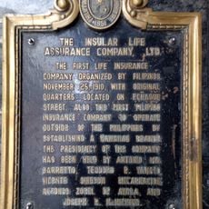 The Insular Life Assurance Company, Ltd. historical marker