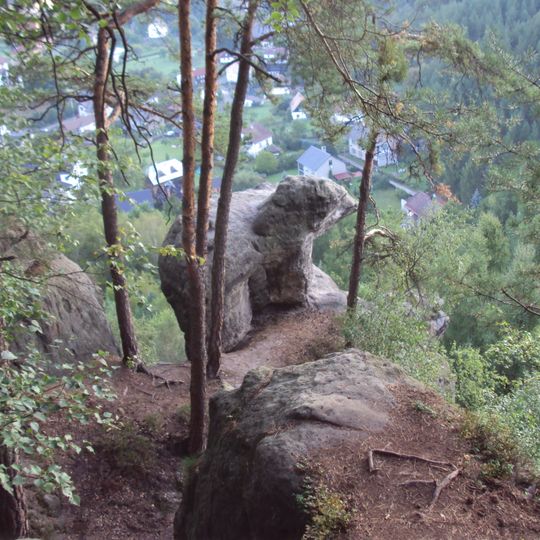 Sloupské skalní město