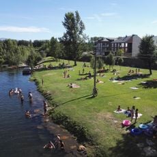 Playa fluvial de Cacabelos