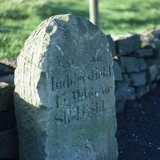 Old Milestone Approximately 300 Metres North Of Junction With Bents Road