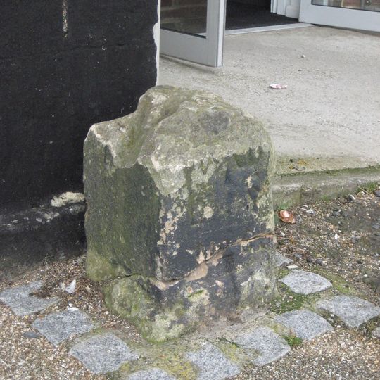 Clifford's Fort  Trinity House Almshouses And Boundary Stone Attached