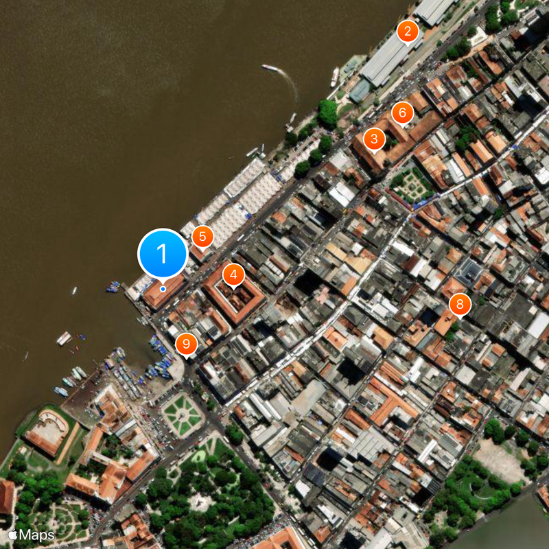 Marché Ver-o-Peso Carte