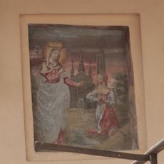 Affresco Beata Vergine di Caravaggio