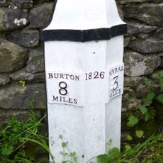 Milestone Approximately 250 Yards North Of Punch Bowl Public House
