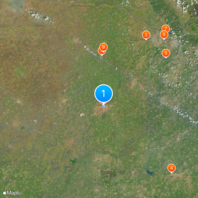 Distretto di Patiala Mappa