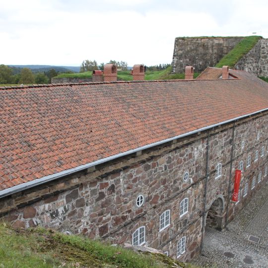 Østre kurtine, Fredriksten festning