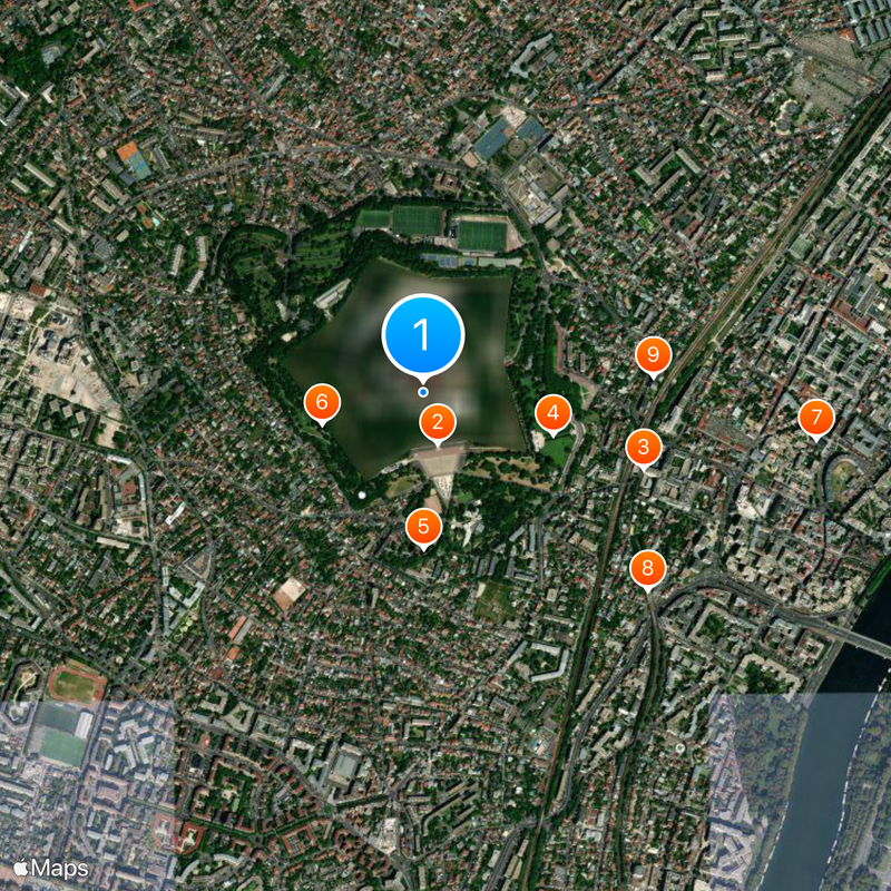 Fort Mont-Valérien Map