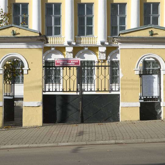 Ограда с воротами