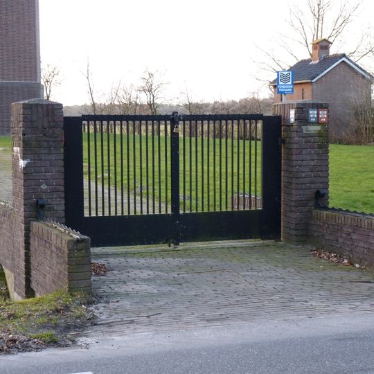 Watertoren Lippenhuizen, erfafscheiding