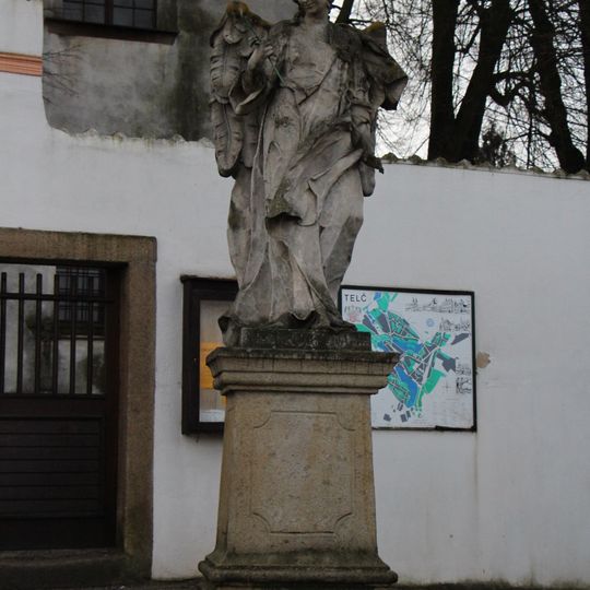 Statue of Gabriel in Telč