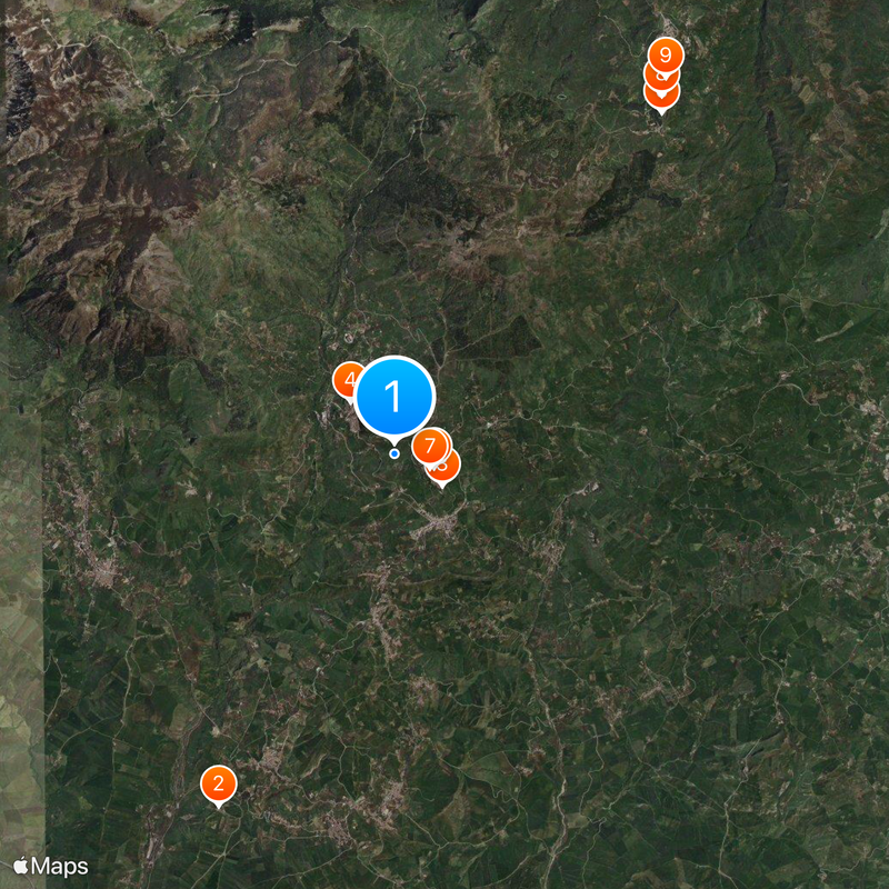 Petralia Soprana Map