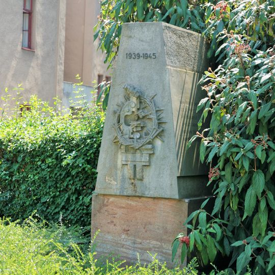 Pomník padlým v areálu Veterinární university v Brně