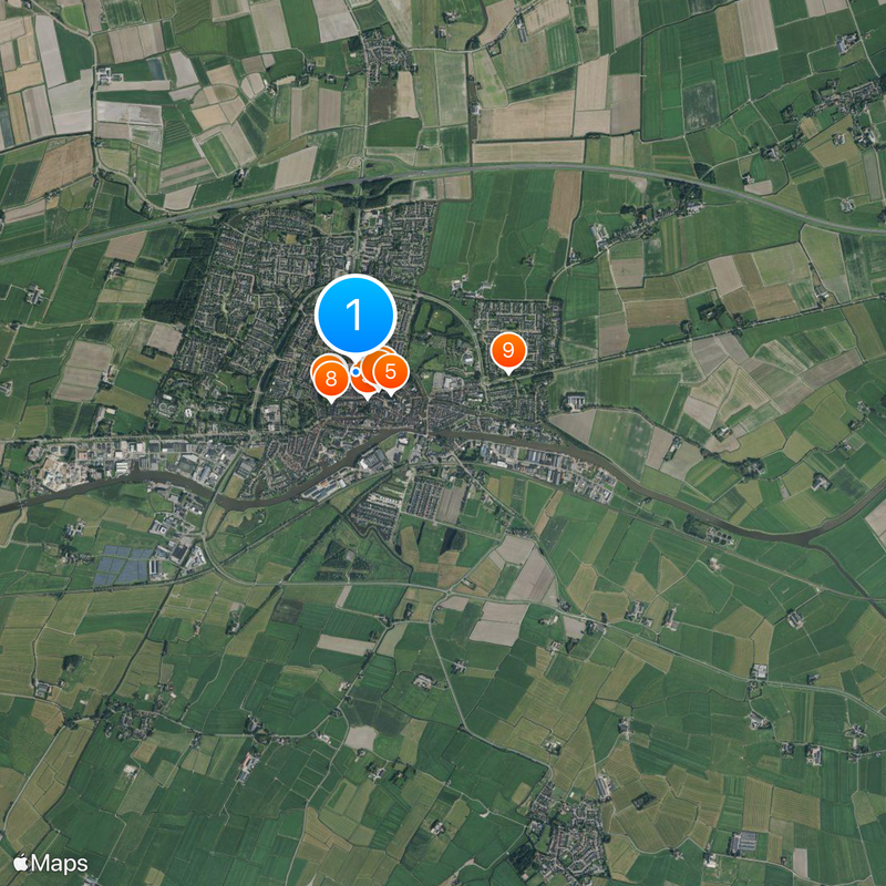 Franeker Mapa