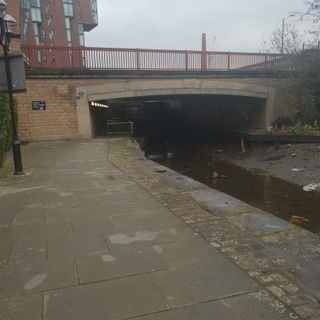 Ashton Canal Lock Number 1 Immediately East Of Great Ancoats Street