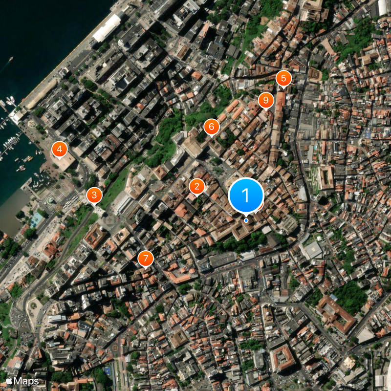 São Francisco Church and Convent Carte