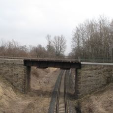 Most trati Louny - Rakovník přes trať Žatec - Lužná u Rakovníka