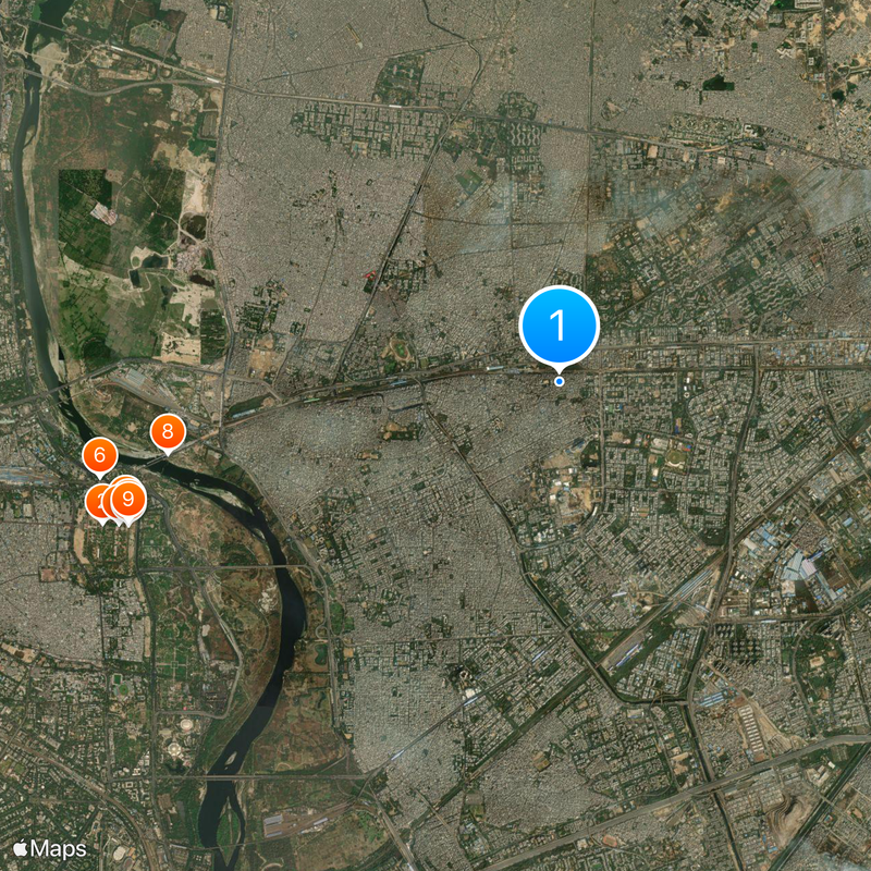 Shahdara district Map