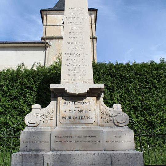 War memorial of Apremont