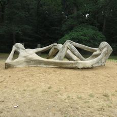 Socha Milenci v zooparku v Chomutově