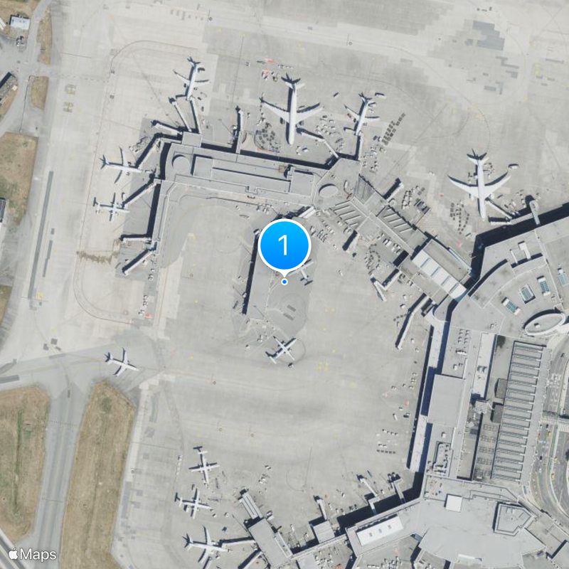 Vancouver International Airport Map