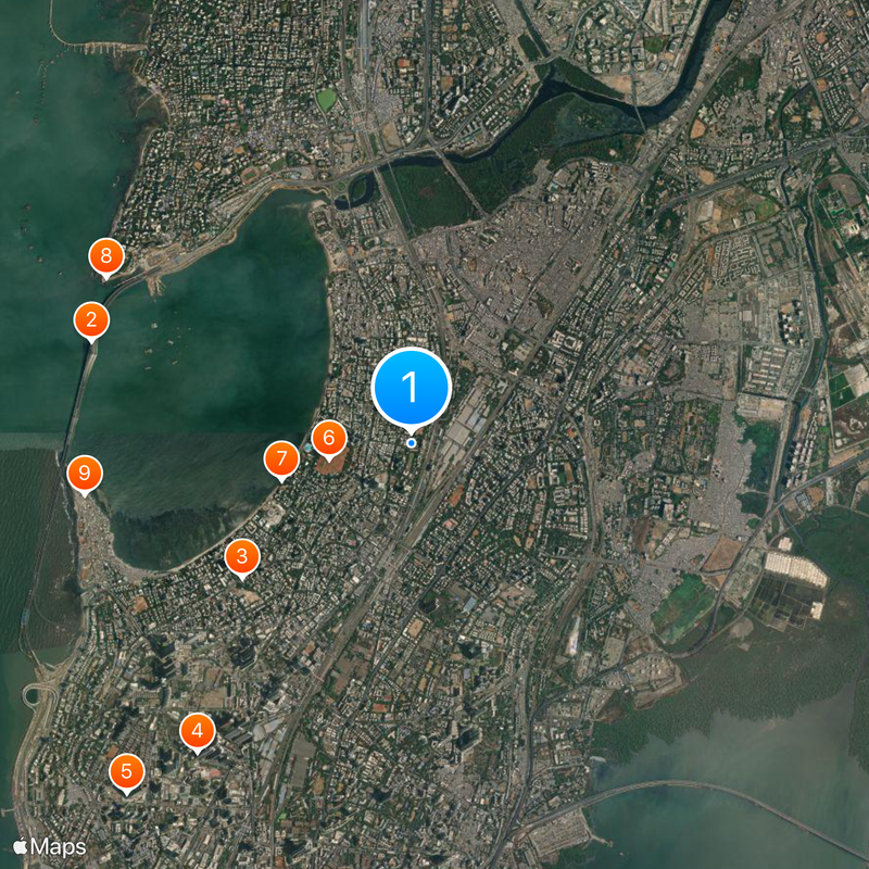 Ruparel College Map