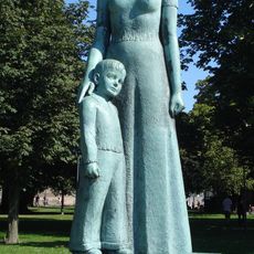 Monument in het Wilhelminapark