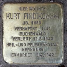 Stolperstein dedicated to Kurt Pindikowski