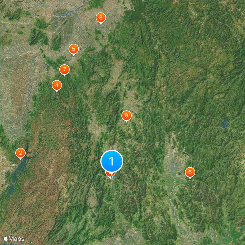 Rayagada district Map