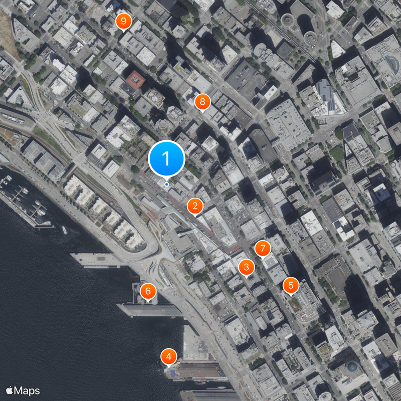 Original Starbucks Mapa