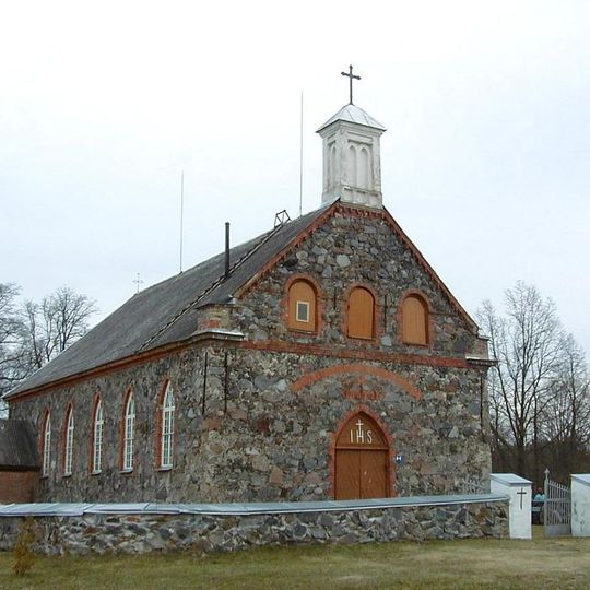 Saint Ignatius of Loyola church in Ozolaine