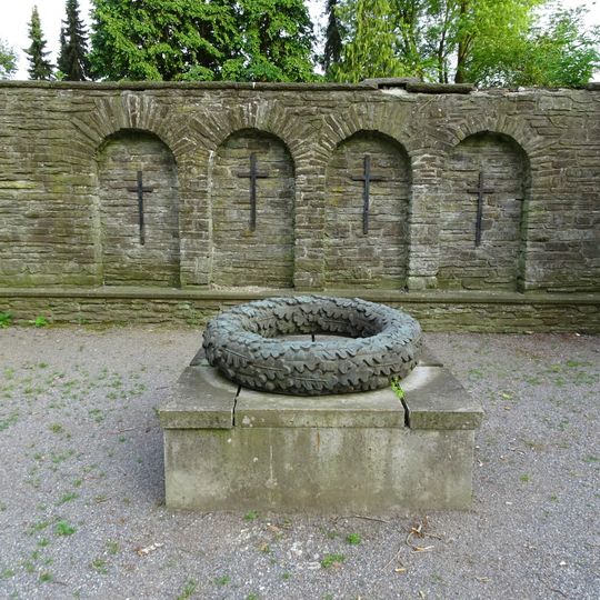 Duitse militaire begraafplaats in Bedburg-Hau