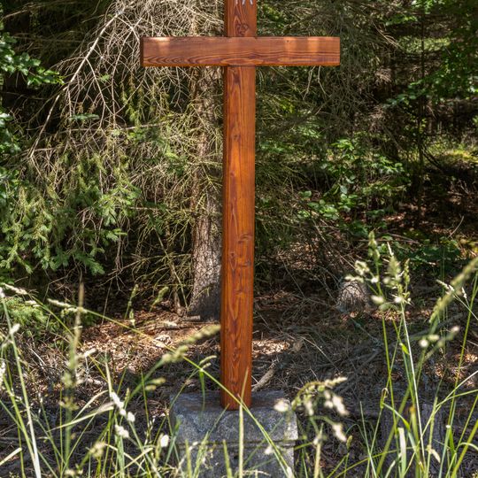 9. zastavení křížové cesty u Stěžova