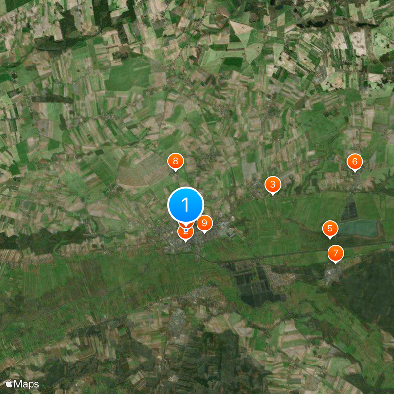 Nakło nad Notecią Map