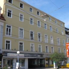 Miethaus, ehem. Konditorei Preinsack/ehem. Vorstadtpalais Lendenfeld