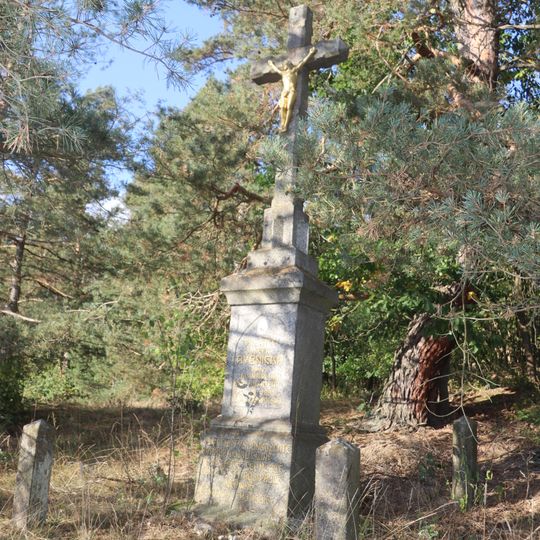 Kříž východně od Vanče