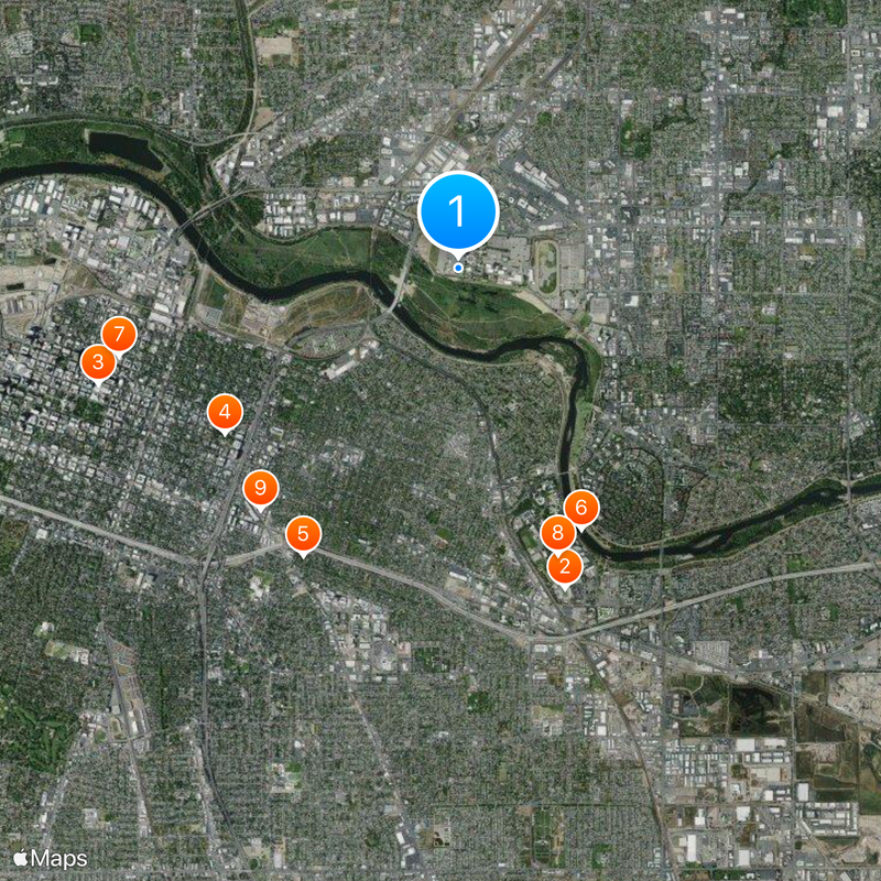 Heart Health Park Map