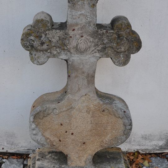 Gravestone near church of Saint Giles