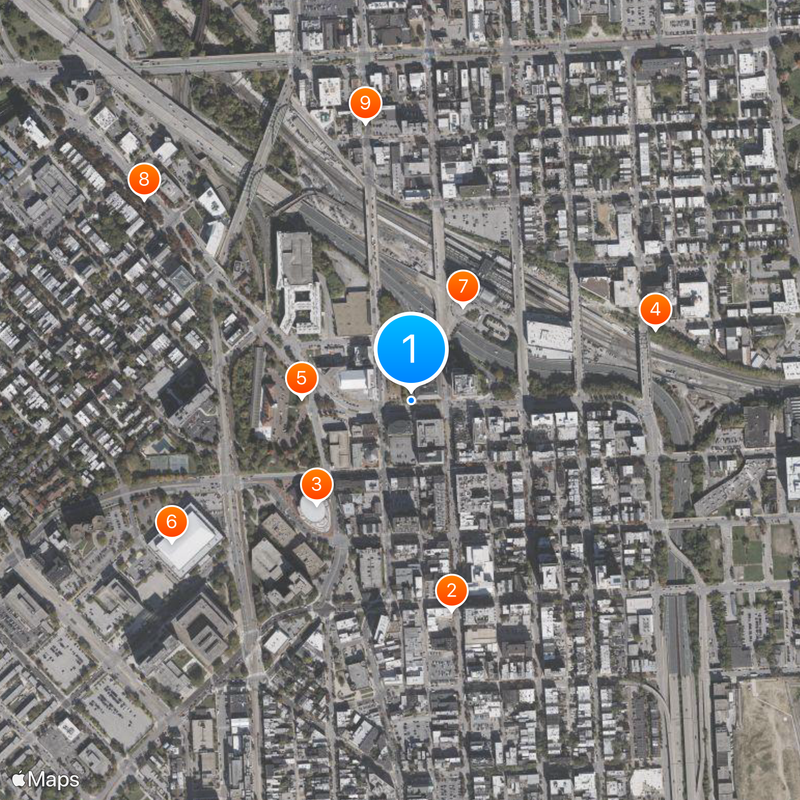 University of Baltimore Map