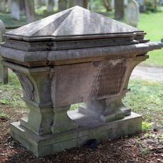 Tomb of Cecil Talbot in the churchyard of St Nicholas