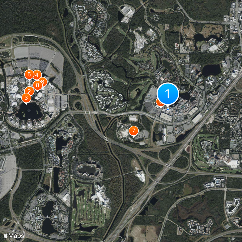STK Steakhouse Map
