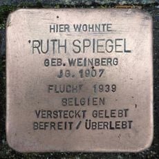 Stolperstein dedicated to Ruth Spiegel