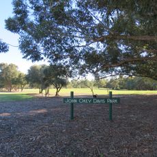 John Okey Davis Park (including grave)
