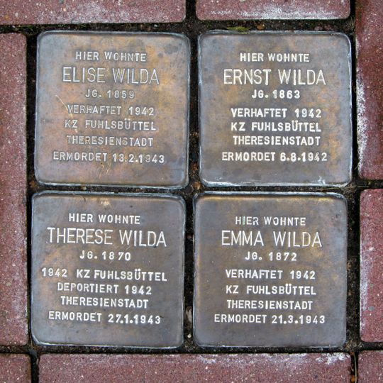 Stolperstein en memoria de Emma Wilda