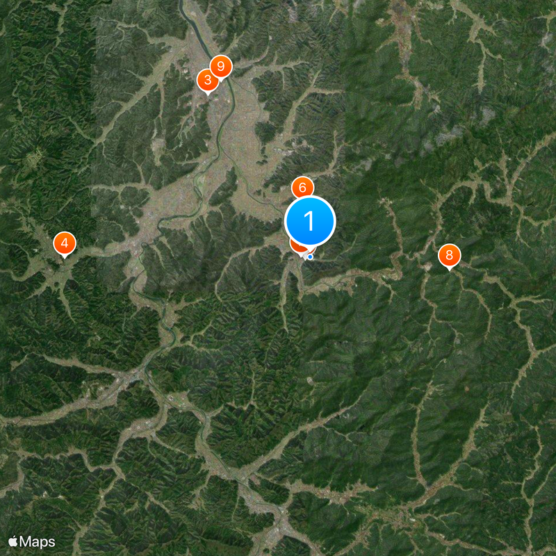 Izushi Map