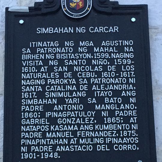 Church of Carcar historical marker